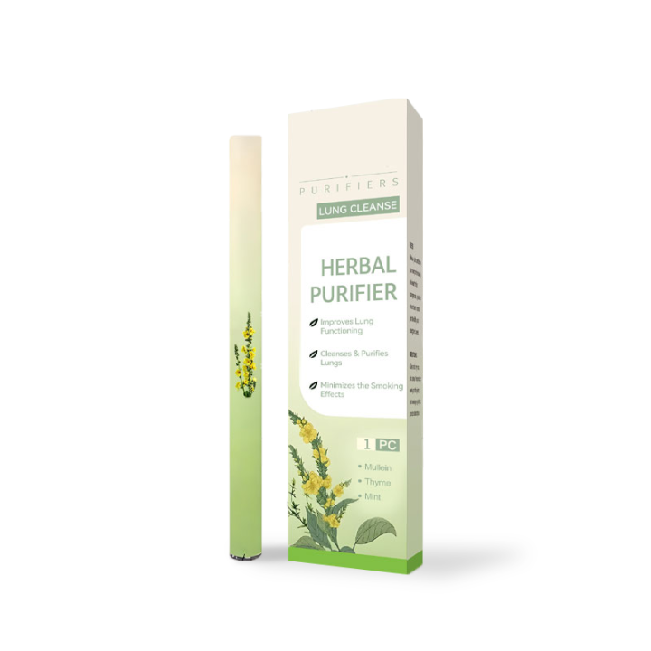 Breathe Qooes™ Mullein Relaxation Stick – Soothes Lungs, Detoxifies, Freshens Breath