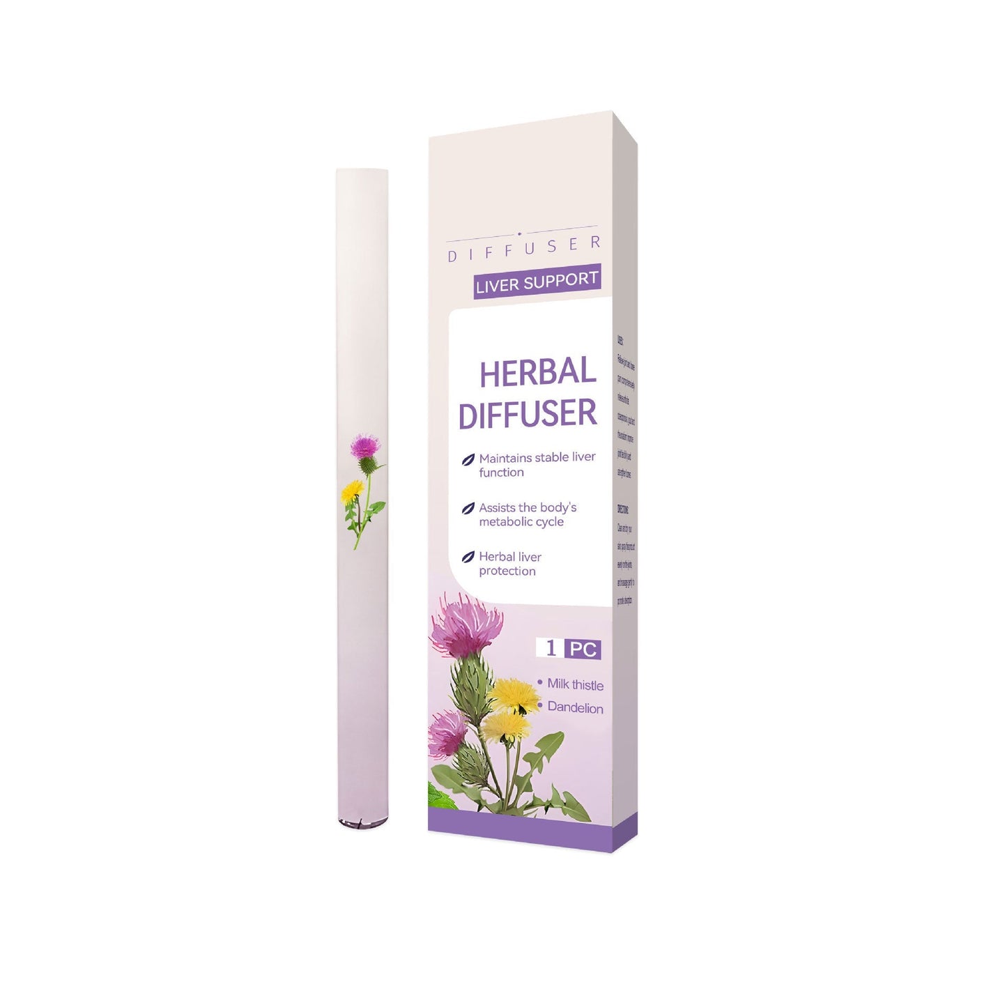 Breathe Qooes™ Mullein Relaxation Stick – Soothes Lungs, Detoxifies, Freshens Breath