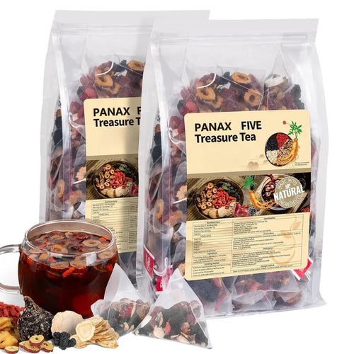 👑LAST DAY UP TO 70% off!-Ancient Warrior’s Brew – Ginseng Mulberry Herbal Tea for Strength & Focus